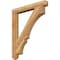 Ekena Millwork Balboa Craftsman Rough Sawn Bracket, Western Red Cedar, 4"W x 36"D x 42"H BKT04X36X42BOA04RWR - alternate 1